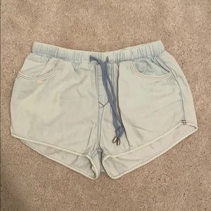 Denim like shorts